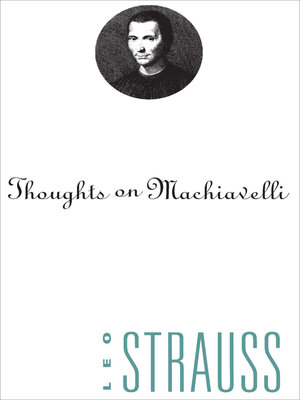 cover image of Thoughts on Machiavelli